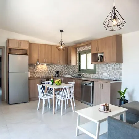 Willa Afrato Calma In Trapezaki-private Pool -2 Br *